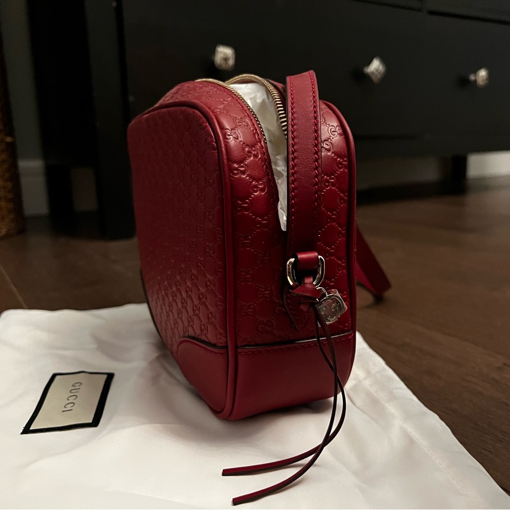 Brand new Gucci camera bag (leather red)